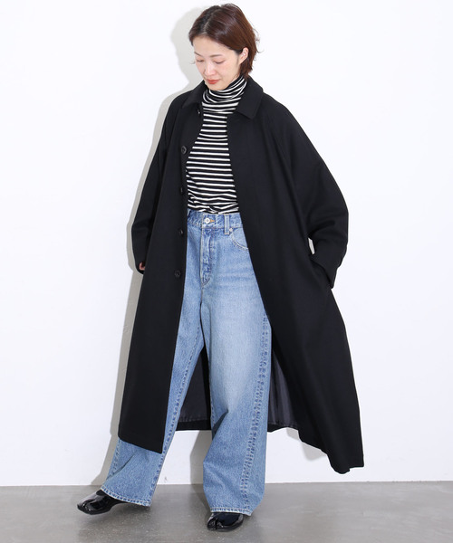 「JOURNAL STANDARD LUXE」 タートルネックニット FREE イエロー レディース_画像9