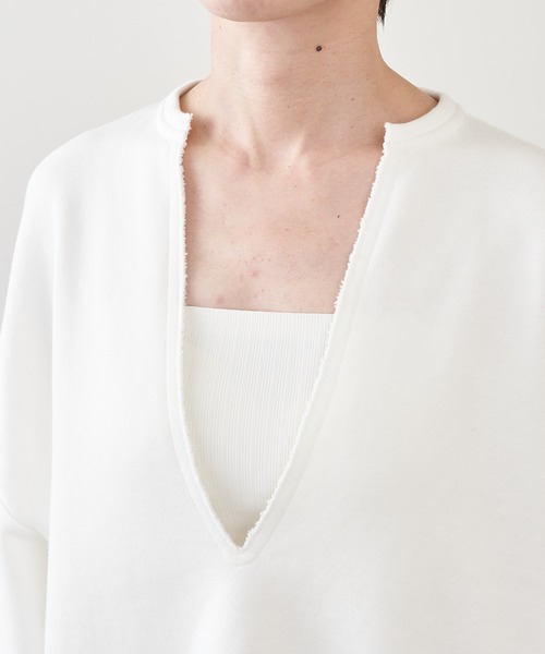 「Whim Gazette」 スウェットカットソー FREE グレー レディース_画像4