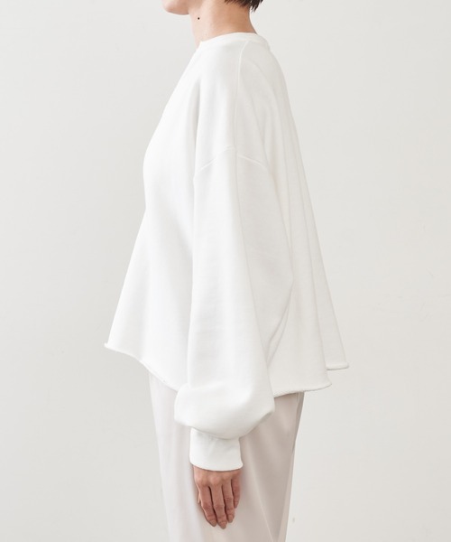 「Whim Gazette」 スウェットカットソー FREE グレー レディース_画像5