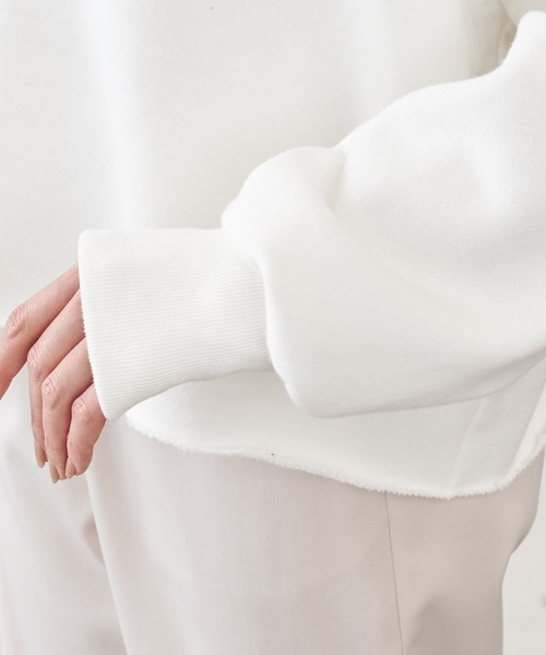 「Whim Gazette」 スウェットカットソー FREE グレー レディース_画像6