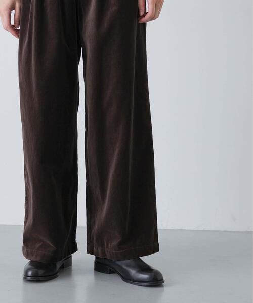 ★新品★かぐれ★シルクレーヨンベルベットイージーパンツ　ベロア ☆新品☆かぐれ☆シルクレーヨンベルベットイージーパンツ ベロア