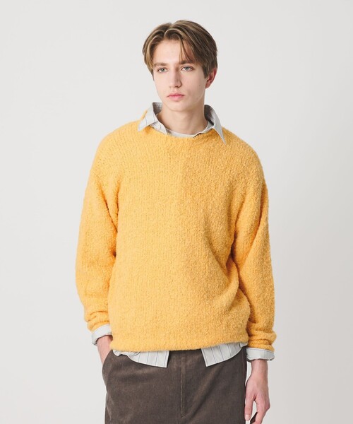 BEAUTY＆YOUTH UNITED ARROWS セーター ニット ITLIAN プードル クルー