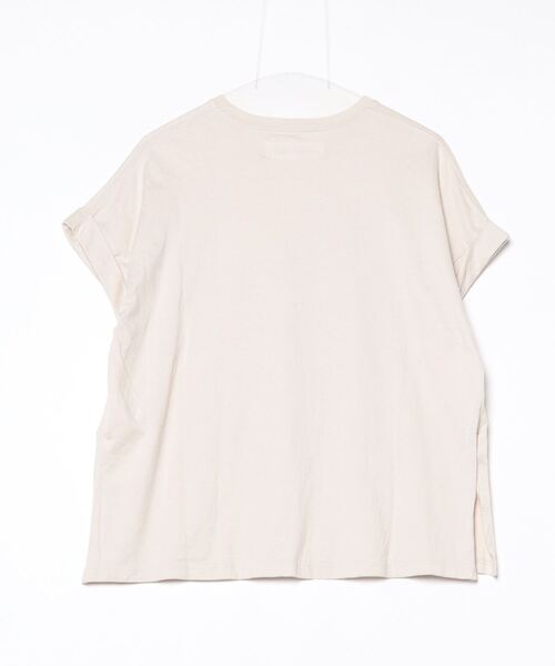 「JANESMITH」 半袖Tシャツ ONE SIZE ベージュ レディース_画像2