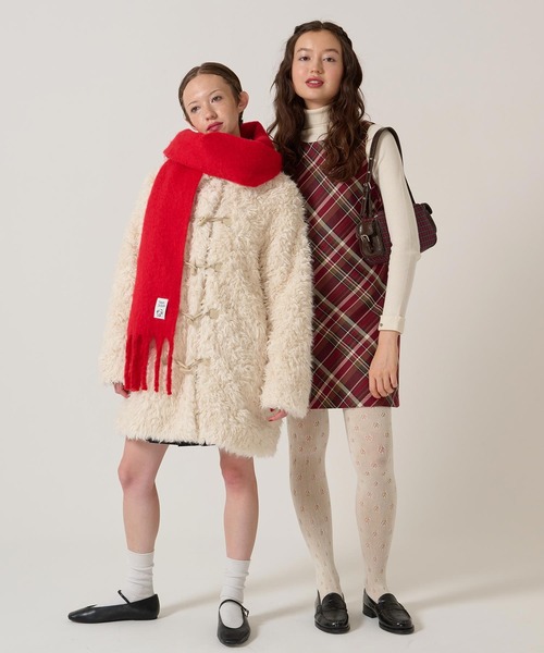 TINA：JOJUN（ティーナジョジュン） ワンピース バイアスチェック柄