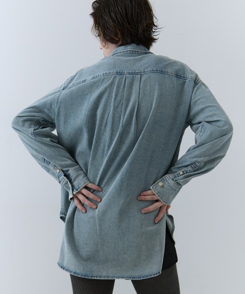 CLANE（クラネ） ブラウス シャツ 「CLANE/クラネ」COMPACT DENIM