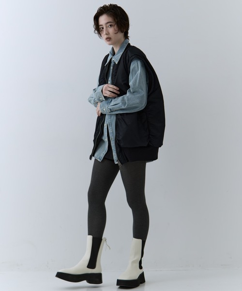 CLANE（クラネ） ブラウス シャツ 「CLANE/クラネ」COMPACT DENIM