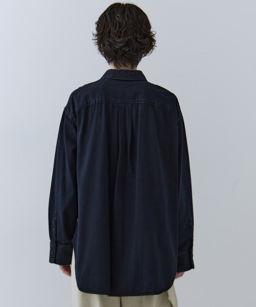 CLANE（クラネ） ブラウス シャツ 「CLANE/クラネ」COMPACT DENIM