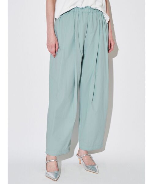 ELENDEEK（エレンディーク） ワイドパンツ パンツ EASY TUCK COCOON PT