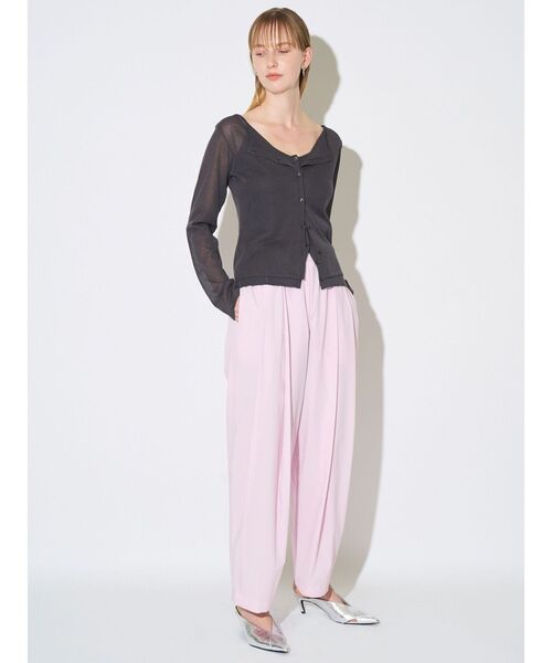 ELENDEEK（エレンディーク） ワイドパンツ パンツ EASY TUCK COCOON PT 