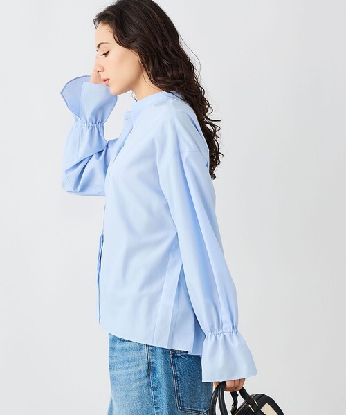 Rooomin様新品未使用NOLLEY'S Sophi リラックスツイルダブルジ NOLLEY'S Sophi（ノーリーズソフィー） ブラウス シャツ