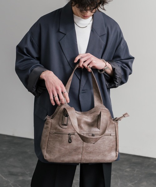 Rocky Monroe（ロッキーモンロー） ショルダーバッグ 2WAY PUレザー