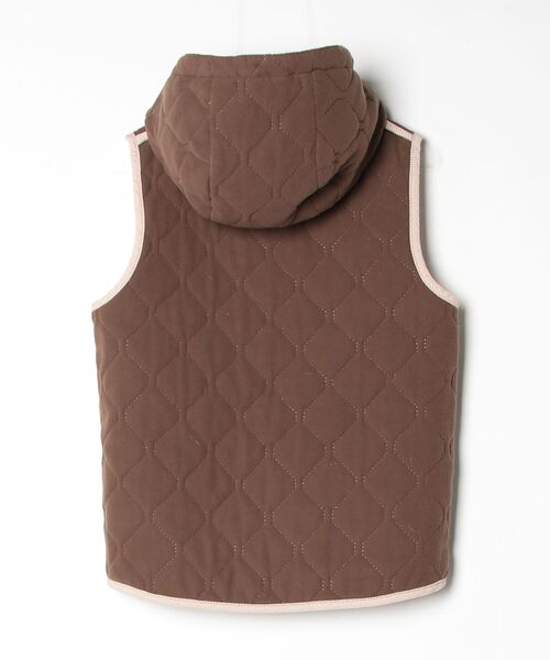 「ARMEN」 ベスト 0 ブラウン レディース_画像2