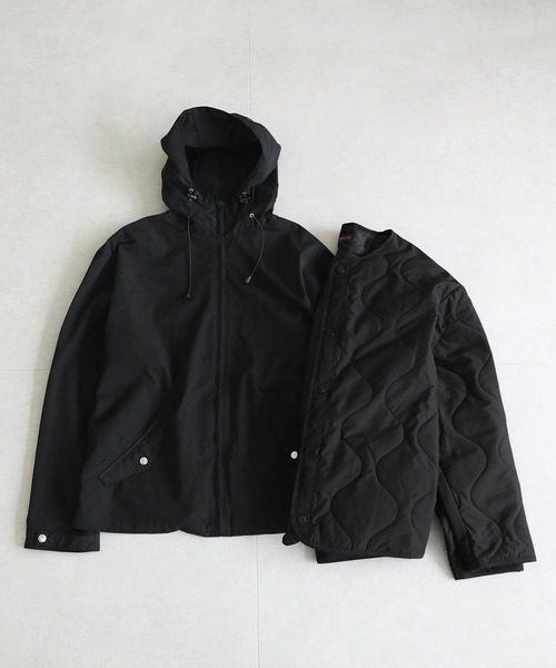 「ETELIO」 マウンテンパーカー S ホワイト メンズ_画像5