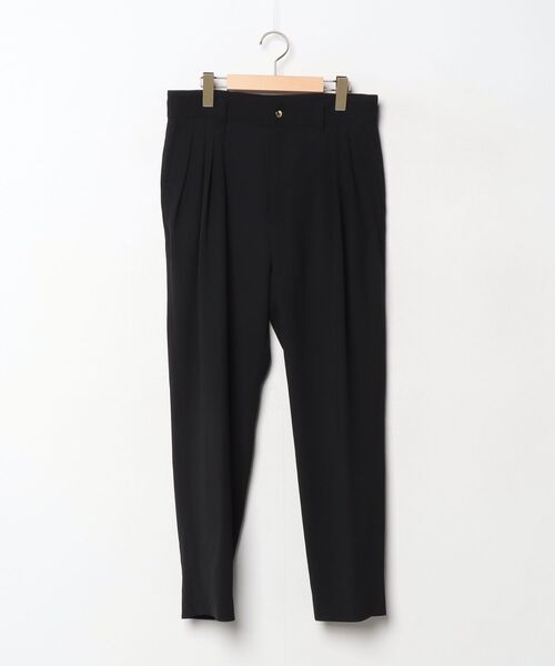 CULLNI 19ss スラックスサイズ1 CULLNI（クルニ） スラックス 1 ブラック メンズ : ZOZOTOWN Yahoo!店