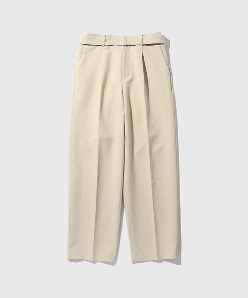 ADAM ET ROPE'（アダムエロペ） ワイドパンツ スラックス コットン