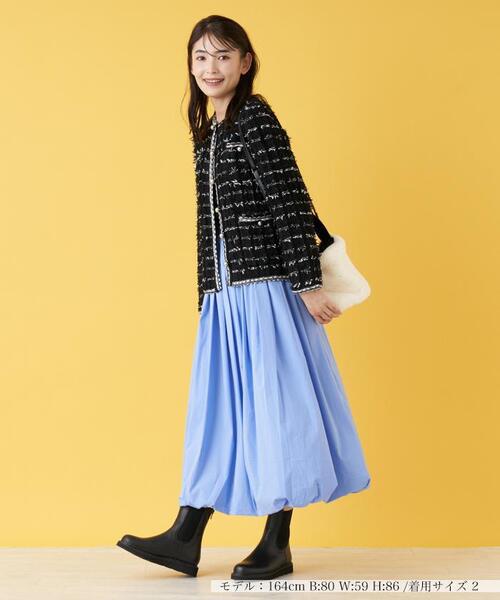 「Torrazzo Donna」 ニットカーディガン 2 ブラウン レディース_画像6