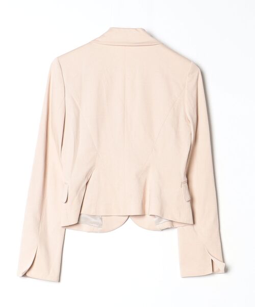 「MATERIA」 ジャケット 38 ベージュ レディース_画像2