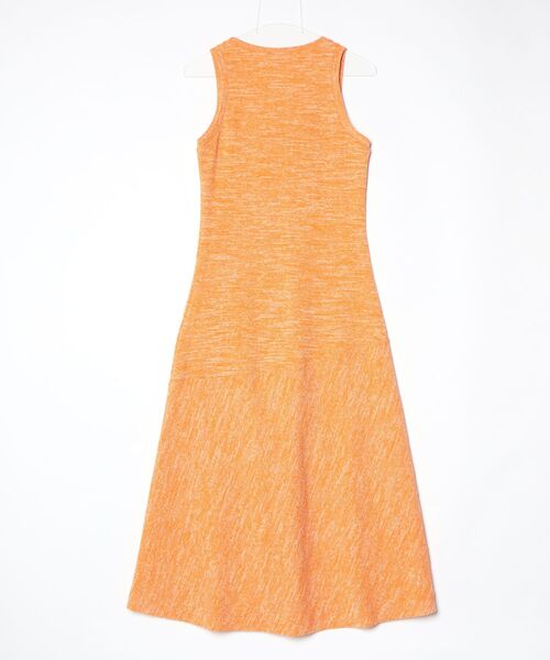 「BY MALENE BIRGER」 ノースリーブワンピース S オレンジ レディース_画像2