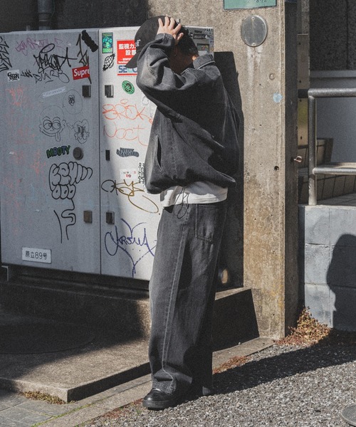「kutir」 デニムジャケット SMALL ダークインディゴブルー メンズ_画像3