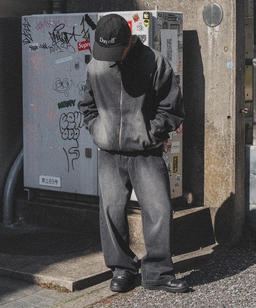 「kutir」 デニムジャケット SMALL ダークインディゴブルー メンズ_画像5