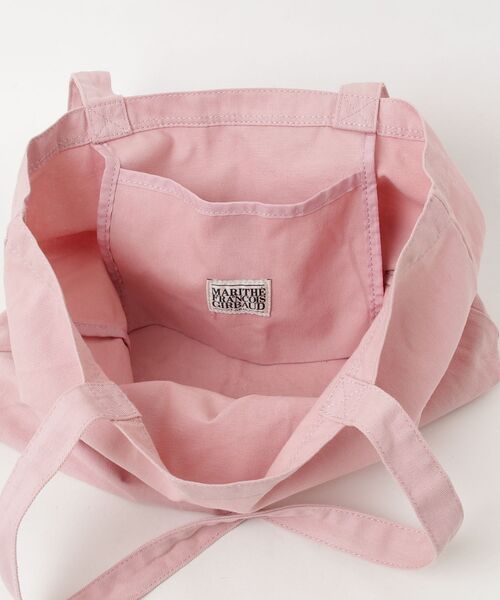 「MARITHE + FRANCOIS GIRBAUD」 トートバッグ - ピンク レディース_画像4
