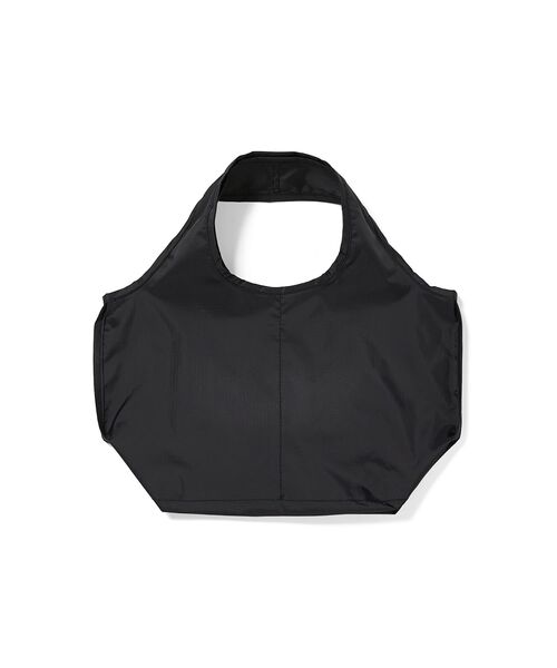 完売品✨N. HOOLYWOOD ブラック エコバッグ　ショッピングバッグ N.HOOLYWOOD TEST PRODUCT EXCHANGE SERVICE エコバッグ PACKABLE BAG