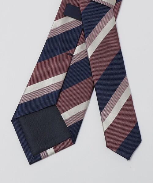 SHIPS ストライプ ネクタイ　新品！！ SHIPS Colors（シップスカラーズ） ネクタイ SHIPS Colors:シルク