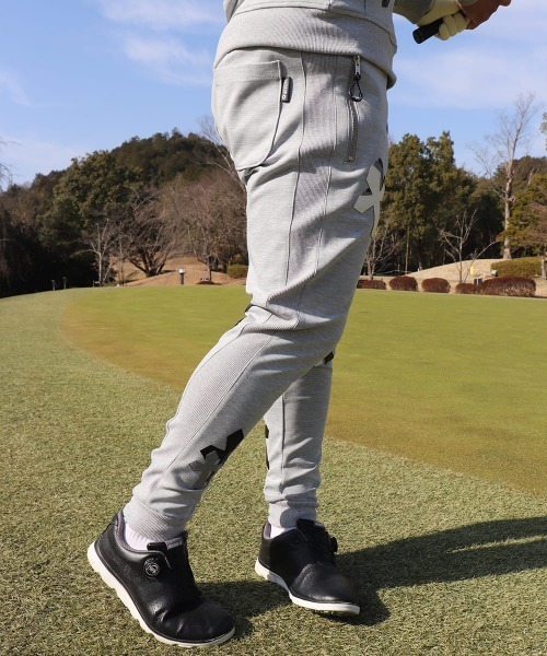 スウェットパンツ ジャージ (RM)「LUXE/R GOLF」ストレッチ ポンチ