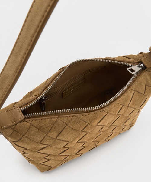 チャールズ&amp;キース  ショルダーバッグ ハンド 2WAY ベージュ ■SM1 CHARLES & KEITH（チャールズ & キース）の「2WAYバッグ（ショルダー