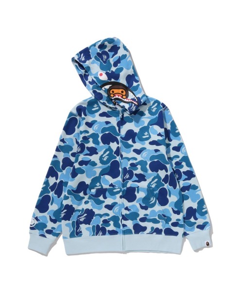 A BATHING APE（アベイシングエイプ） パーカー ABC CAMO MILO SHARK