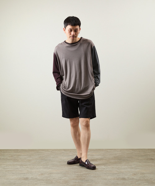 「And A」 ハーフパンツ MEDIUM ネイビー メンズ_画像3
