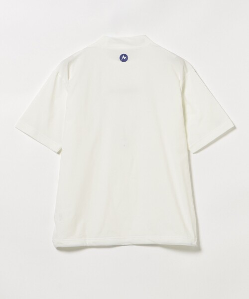 極美品 BEAMS GOLF L Disney コラボ モックネック 半袖 白 BEAMS GOLF（ビームス ゴルフ） トレーナー スウェット 「別注」Marmot