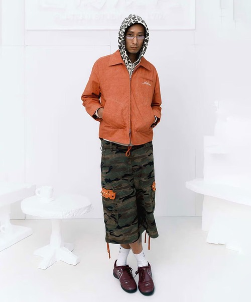 PLATEAU STUDIO（プラトースタジオ） ワイドパンツ パンツ Camo sweat