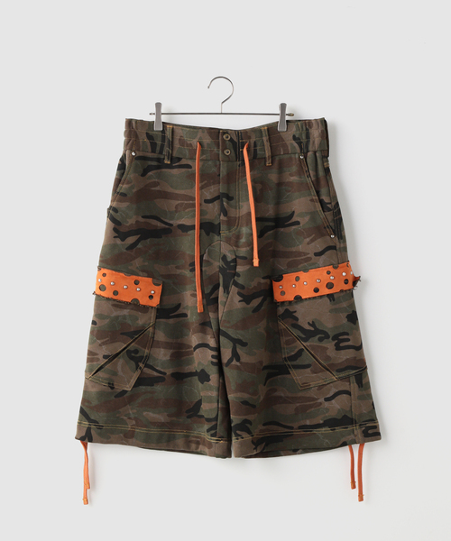 PLATEAU STUDIO（プラトースタジオ） ワイドパンツ パンツ Camo sweat
