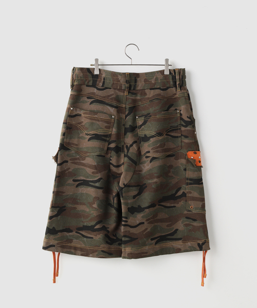 PLATEAU STUDIO（プラトースタジオ） ワイドパンツ パンツ Camo sweat