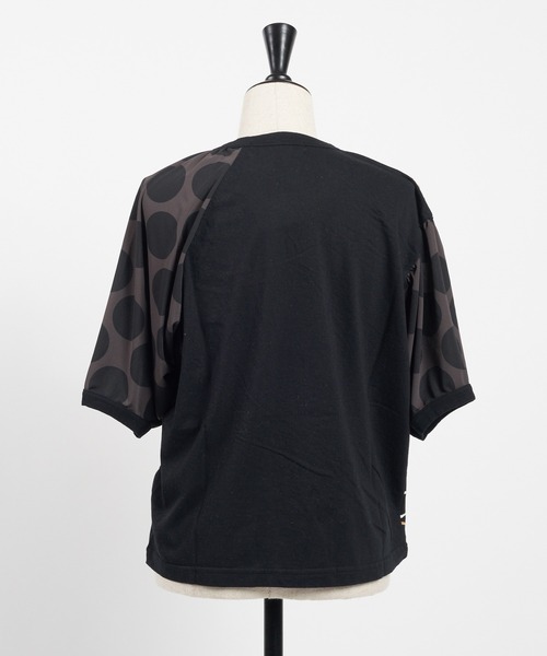 「gomme」 半袖Tシャツ MEDIUM ブラック レディース_画像3