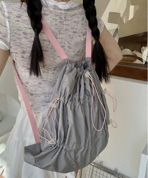 shyam inspiration デイバック リュック 新色追加！ドロストギャザー