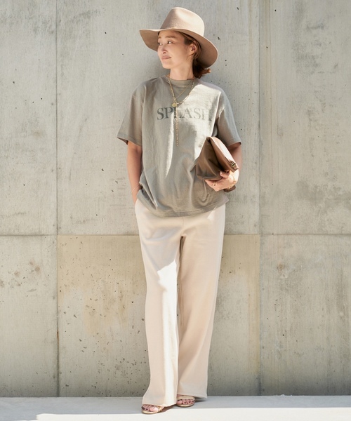 「AMERICANA」 半袖Tシャツ FREE ホワイト レディース_画像4