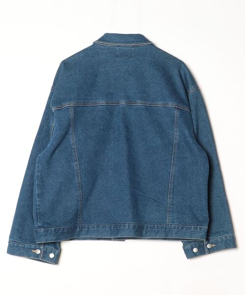 「LILL」 デニムジャケット L インディゴブルー メンズ_画像2