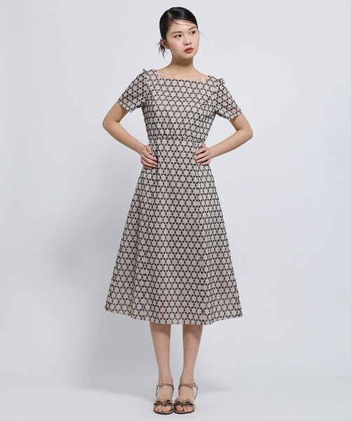 ワンピース GLASS MOTIF DRESS ドレスの画像