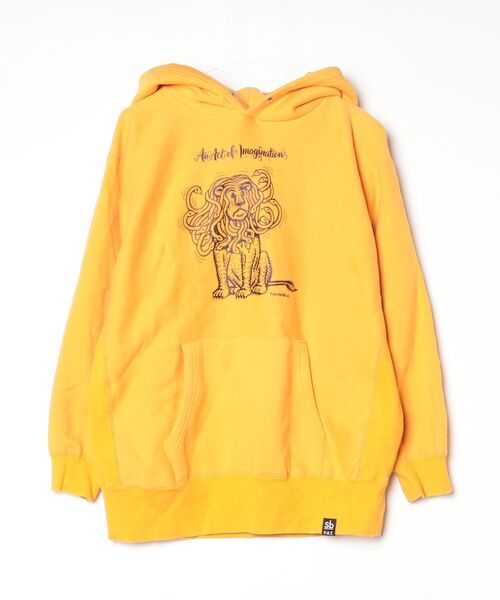 F.A.T. オレンジ スウェット FAT プルオーバーパーカー TITCH(M) オレンジ メンズ : ZOZOTOWN Yahoo