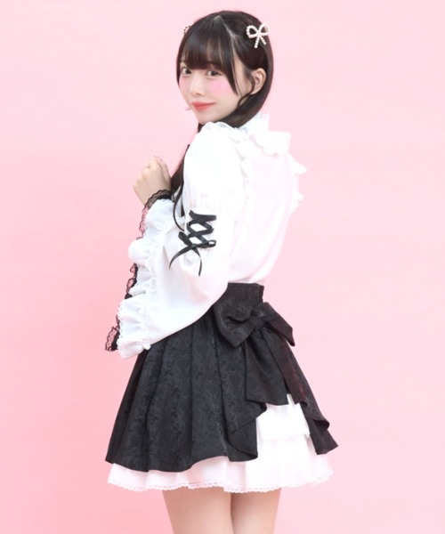 【新品未使用】Secret Honey ブラウス・スカパンセット Secret Honey（シークレットハニー） スカート コルセット風バッスル