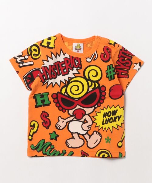 HYSTERIC MINI（ヒステリックミニ） tシャツ POP SIGN 半袖Tシャツ