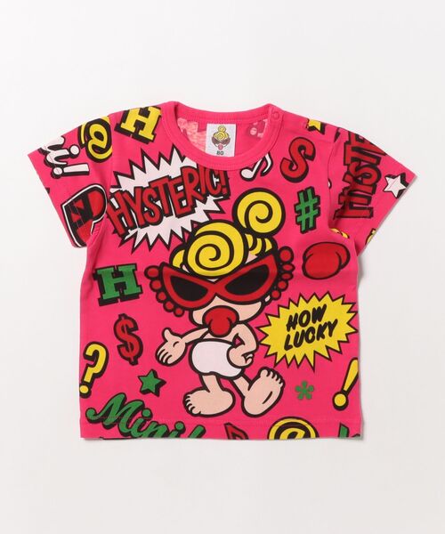 ヒスミニ Tシャツ 子供用 HYSTERIC MINI（ヒステリックミニ） tシャツ HYSTERIC MINI HOOPS
