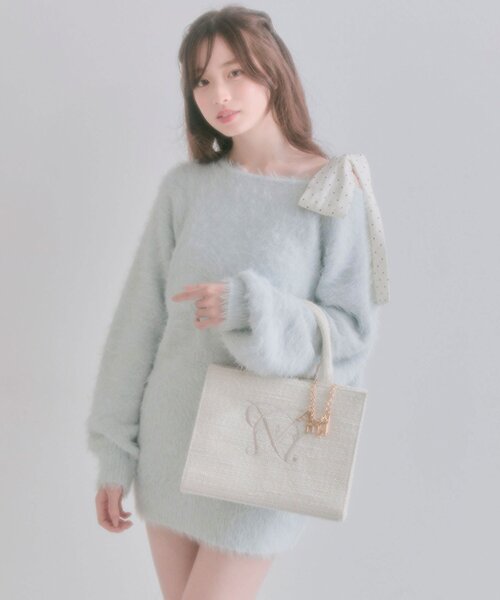 OLIVE des OLIVE（オリーブデオリーブ） トートバッグ FREE サックス