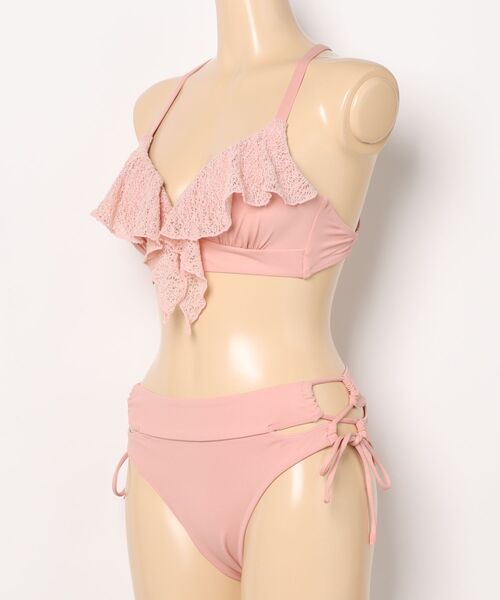 LAETITIA（レリッタ） 水着 リラックストライアングルフリルビキニ