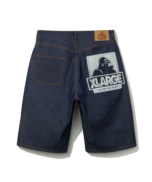XLARGE（エクストラ ラージ） デニムハーフパンツ 30inch ブラック