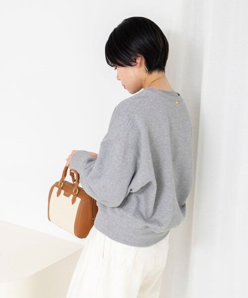 「NOLLEY'S Sophi」 スウェットカットソー 38 ネイビー レディース_画像5