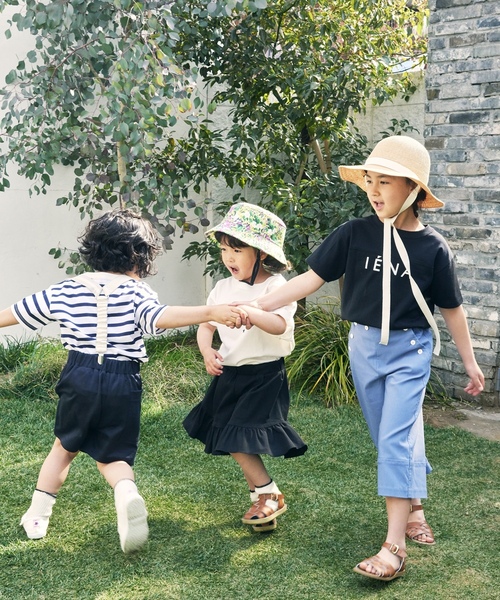 「IENA ENFANT」 「KIDS」半袖Tシャツ MEDIUM ホワイト キッズ_画像4
