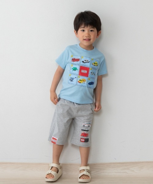 tシャツ TOMICA トミカ 図鑑アート 半袖Tシャツ キッズ 子供服 男の子